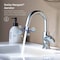 Kibi Circular Single Handle High-Arc Bathroom Sink Faucet C-KBF1021CH-KPW100CH - alternate 3